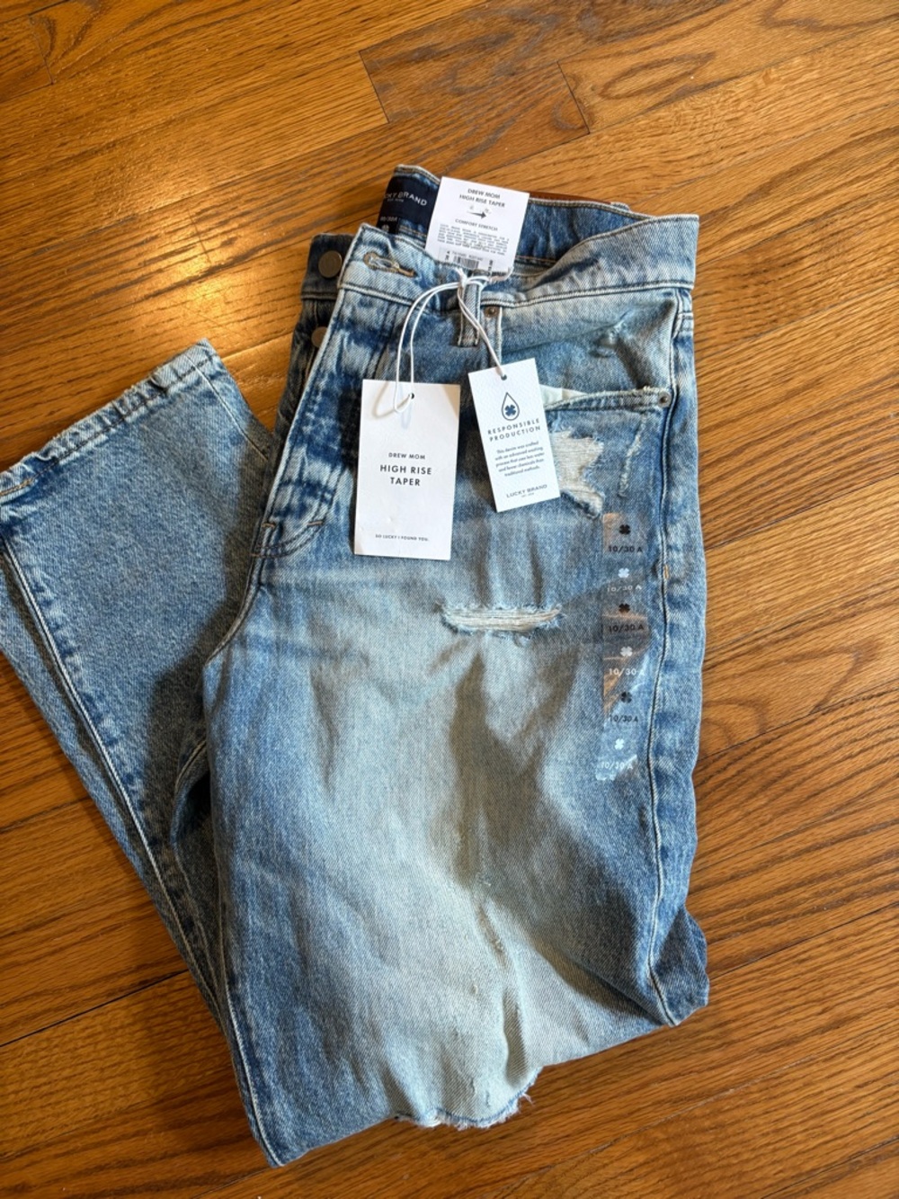 Lucky Drew Mom High-Rise Jeans